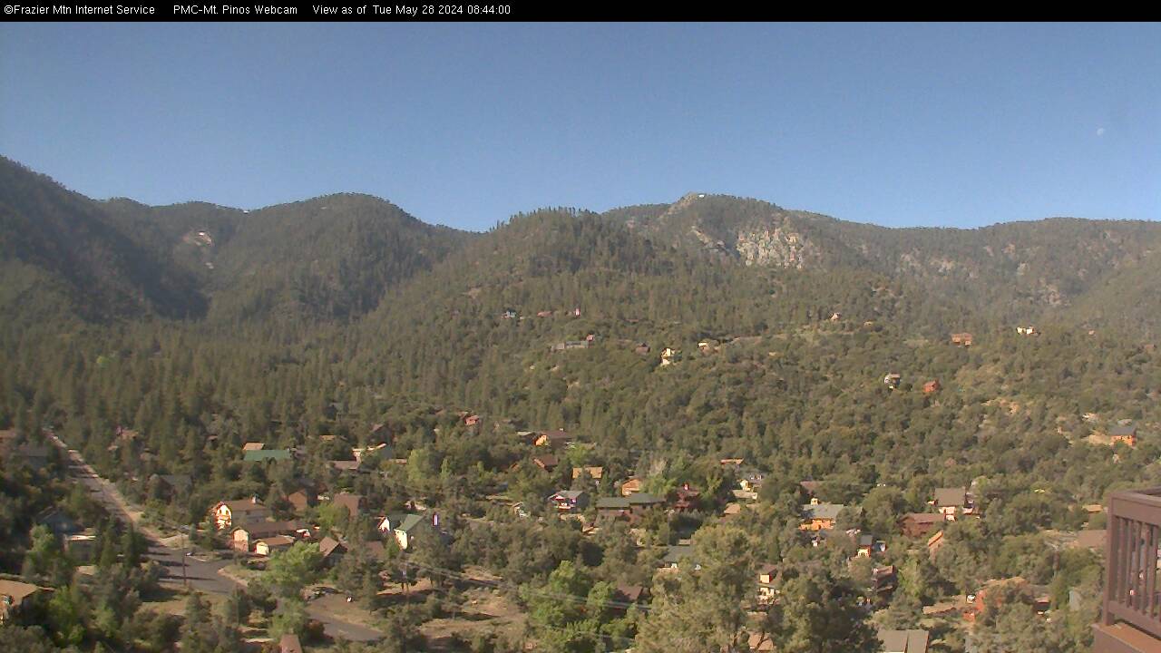 Latest View from PMC-Mt. Pinos WebCam